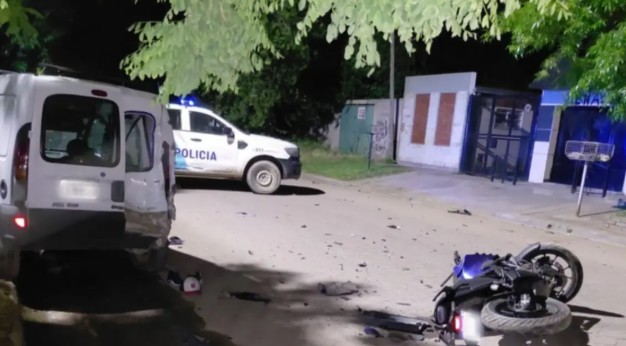 Accidente en El Resero al 500, el conductor de la moto tiene muerte cerebral