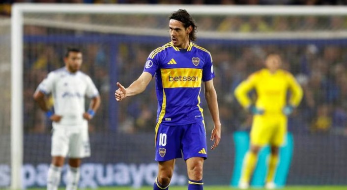 Boca Juniors confirmó la lesión que sufre Edinson Cavani: los 24 citados para el partido clave ante Barracas