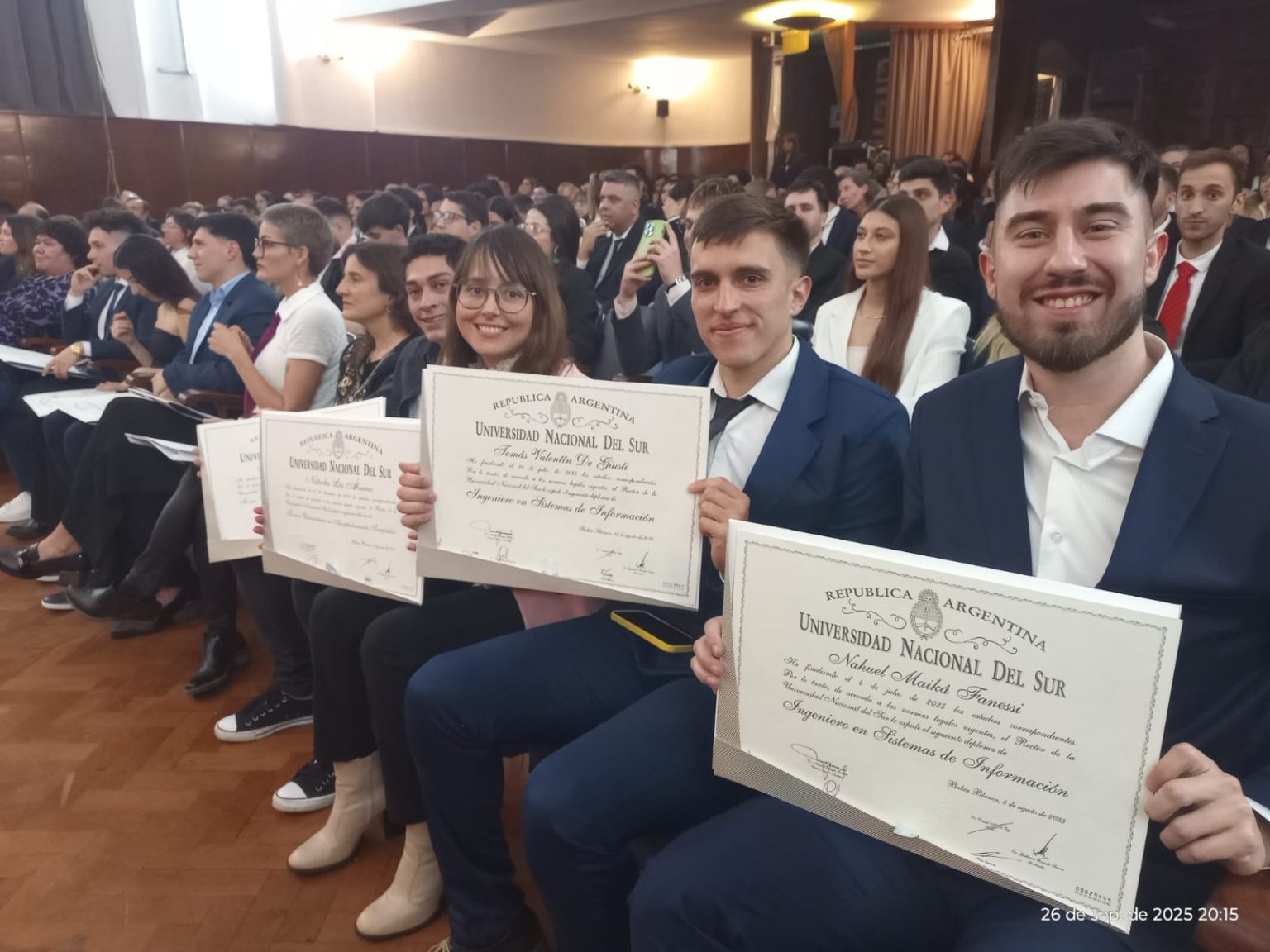 410º Colación de Grados y entrega de los Premios “25 de Mayo”