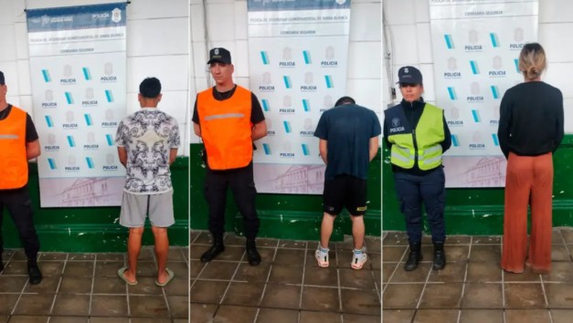 Allanamiento por robo de motos: Cinco personas fueron aprehendidas