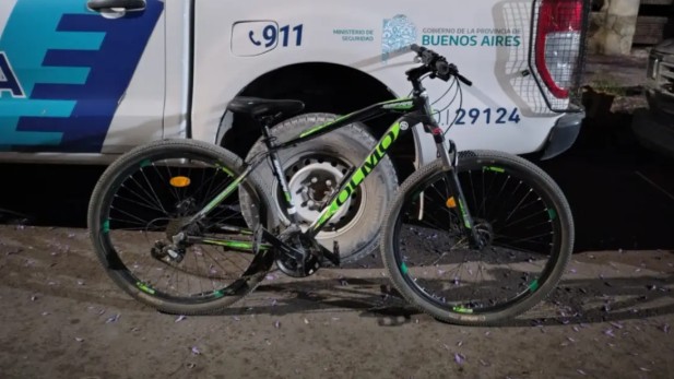 La policía recuperó dos bicicletas robadas