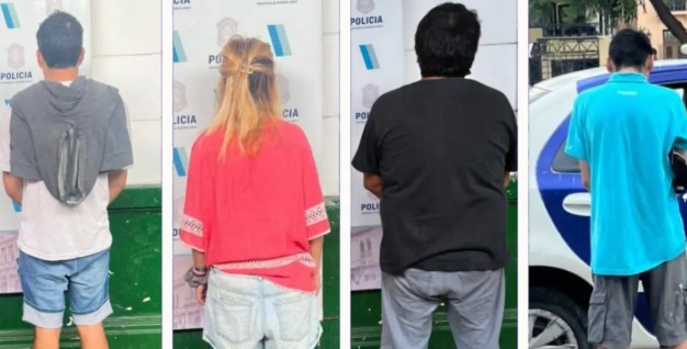 Cuatro detenidos durante un operativo de Saturación