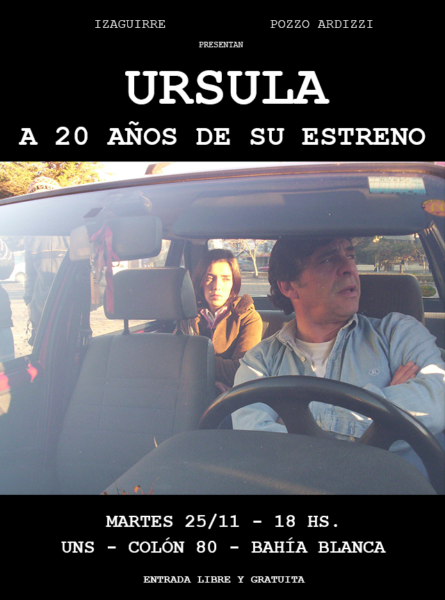 A 20 años de su estreno, vuelve a proyectarse Úrsula, el largometraje bahiense que marcó una época