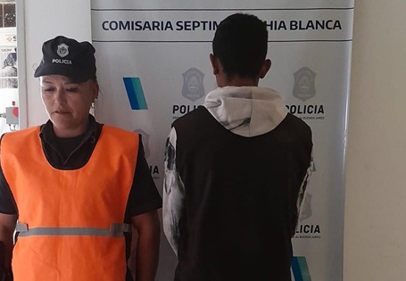 Un joven con amplio prontuario fue detenido por robar en una verdulería