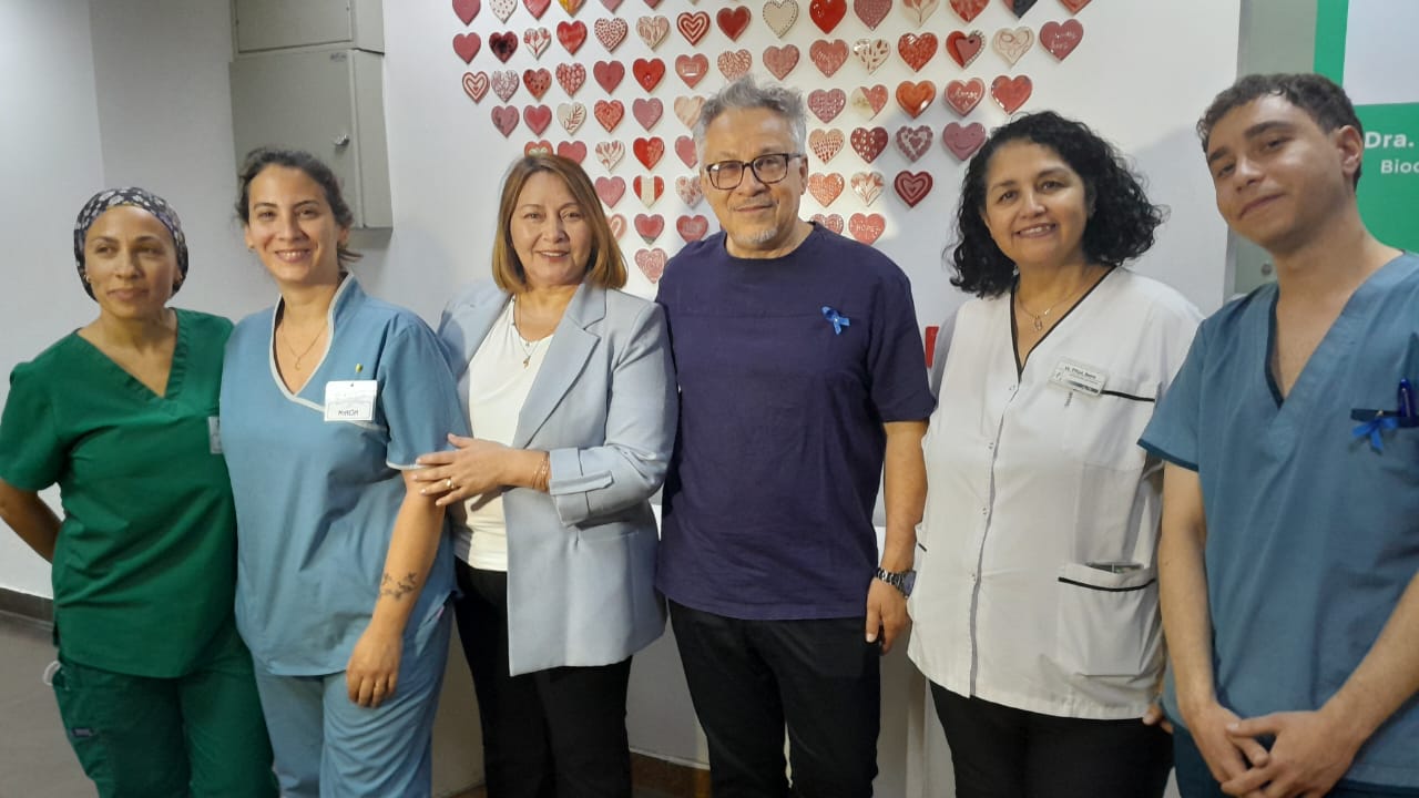 El Hospital Privado del Sur, reconoció al servicio de enfermería en su día y por lo hecho en la inundación