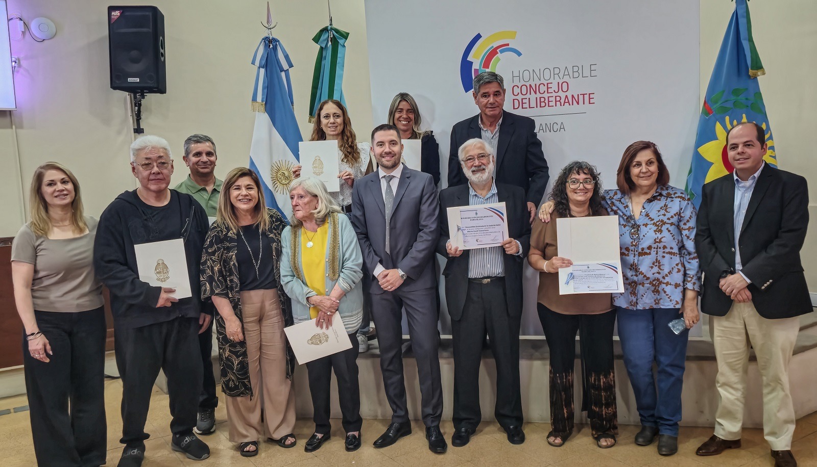 Jornada de Distinciones en el Concejo Deliberante