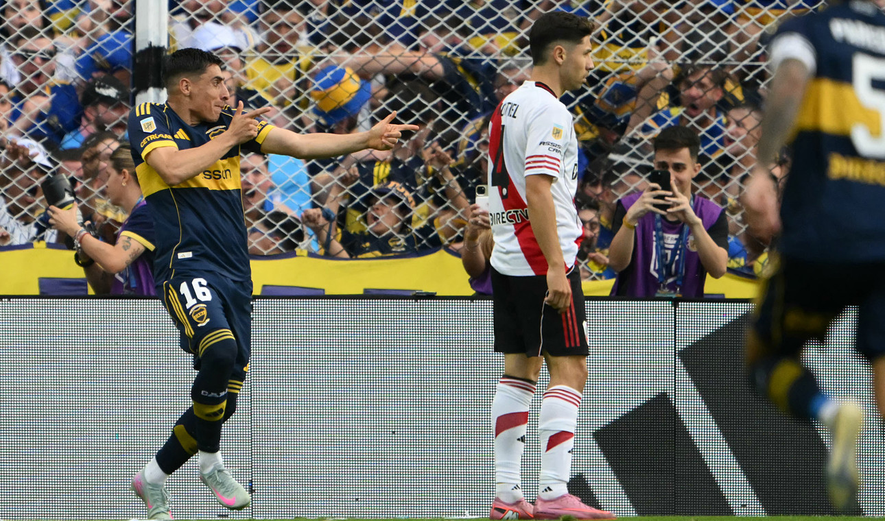 Boca venció a River y le complicó el pasaje a la Copa Libertadores 2026