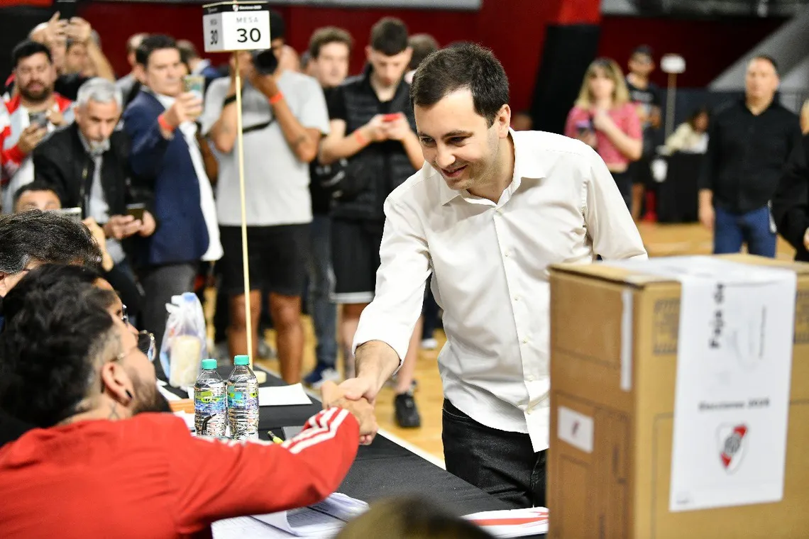 Stefano Di Carlo, el presidente más joven en la historia de River