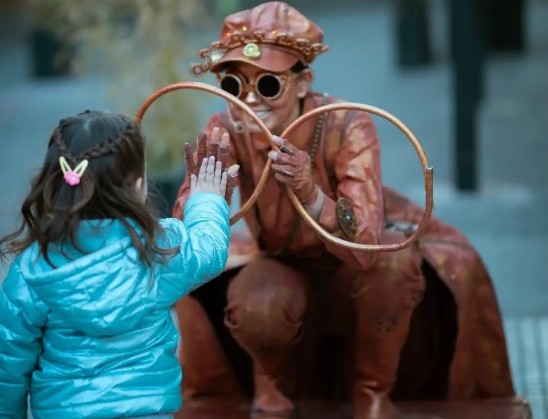 13° encuentro de Estatuas Vivientes en Bahía Blanca