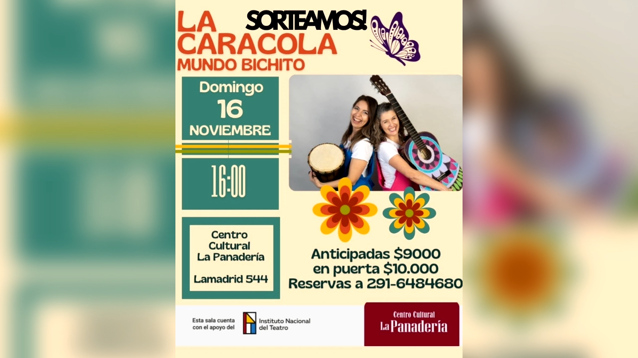 Este domingo llega “Mundo Bichito” a La Panadería