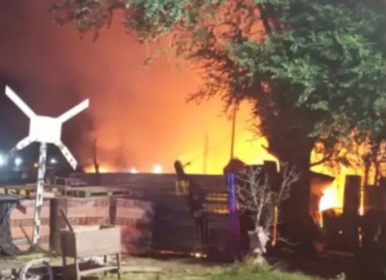 Pérdidas totales en el incendio de una vivienda