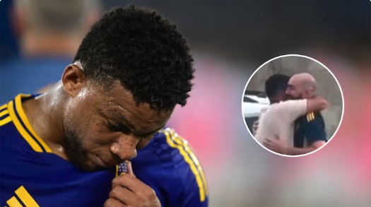 Frank Fabra se despidió de Boca Juniors entre lágrimas