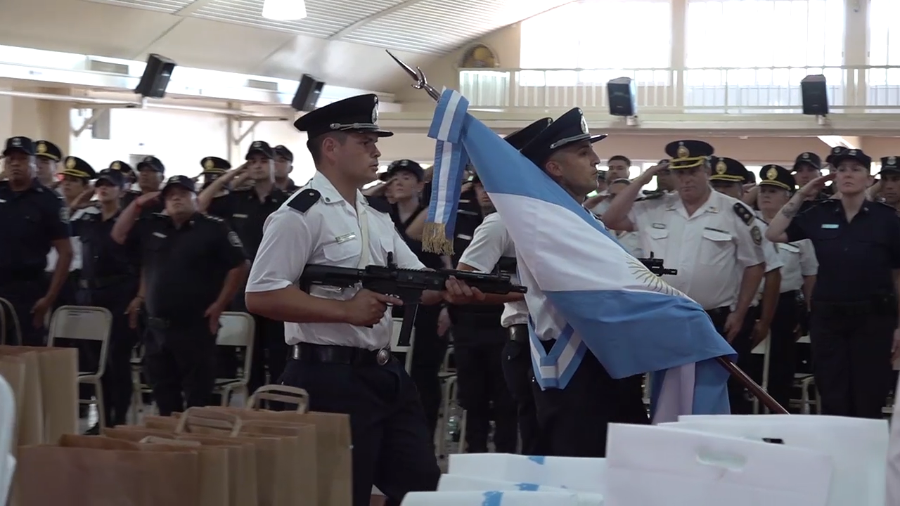 La Policía celebró su 204° aniversario con un acto oficial en Bahía Blanca