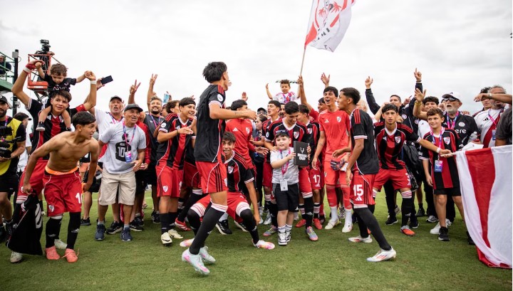 River Plate venció 2-0 al Atlético de Madrid y se consagró campeón de la primera edición de la Messi Cup