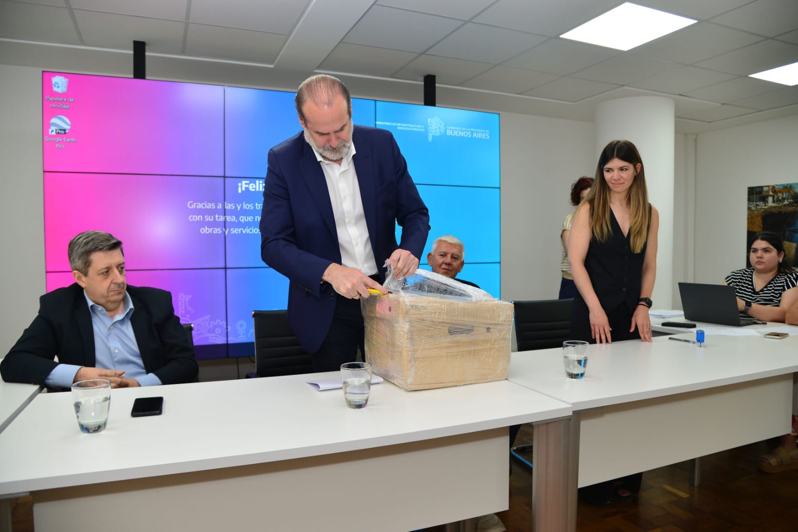 Se realizó la apertura de sobres para la reconstrucción del Canal Maldonado – Estapa II