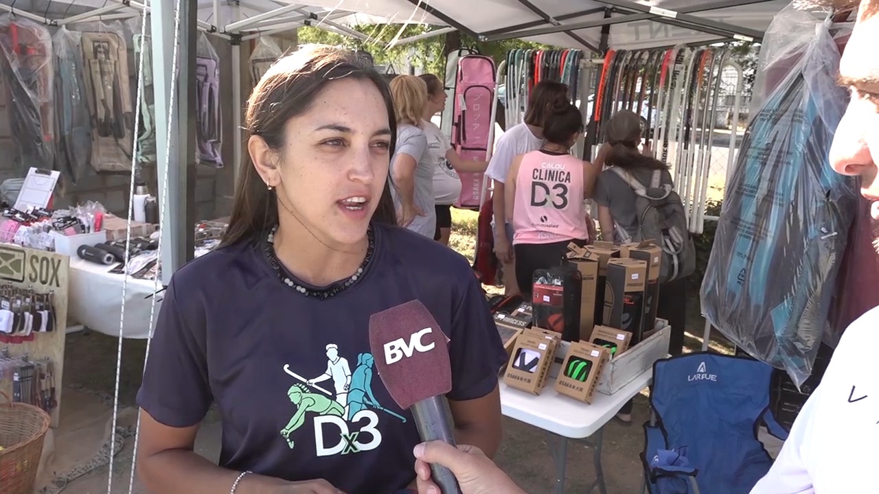 La clínica de Hockey DX3 ya se disfruta en Bahía con personalidades destacadas