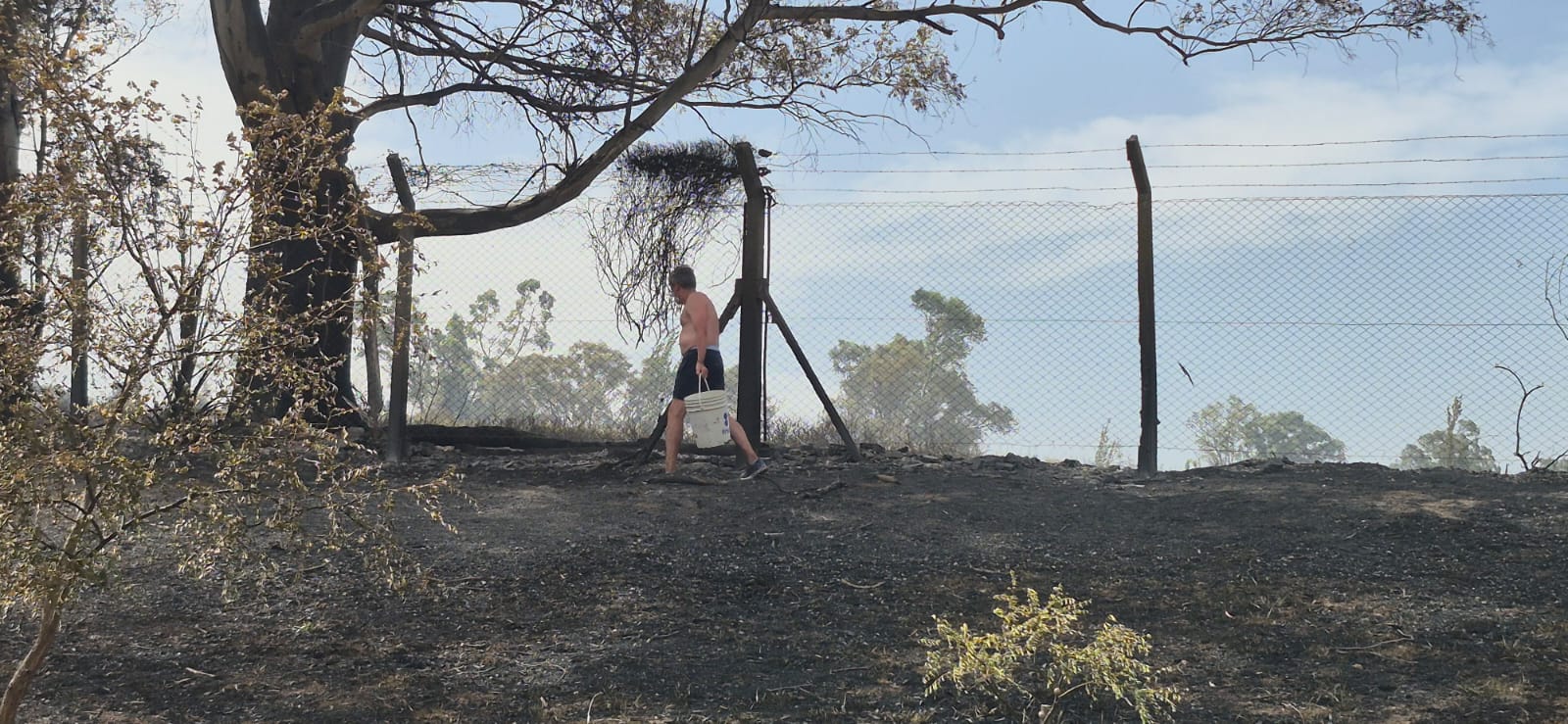 Se reavivó el fuego en el sector del V Cuerpo de Ejército