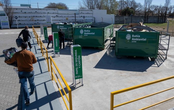 Puntos de recepción de pilas usadas