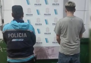 Asaltó a un hombre con un cuchillo en la calle y quedó detenido
