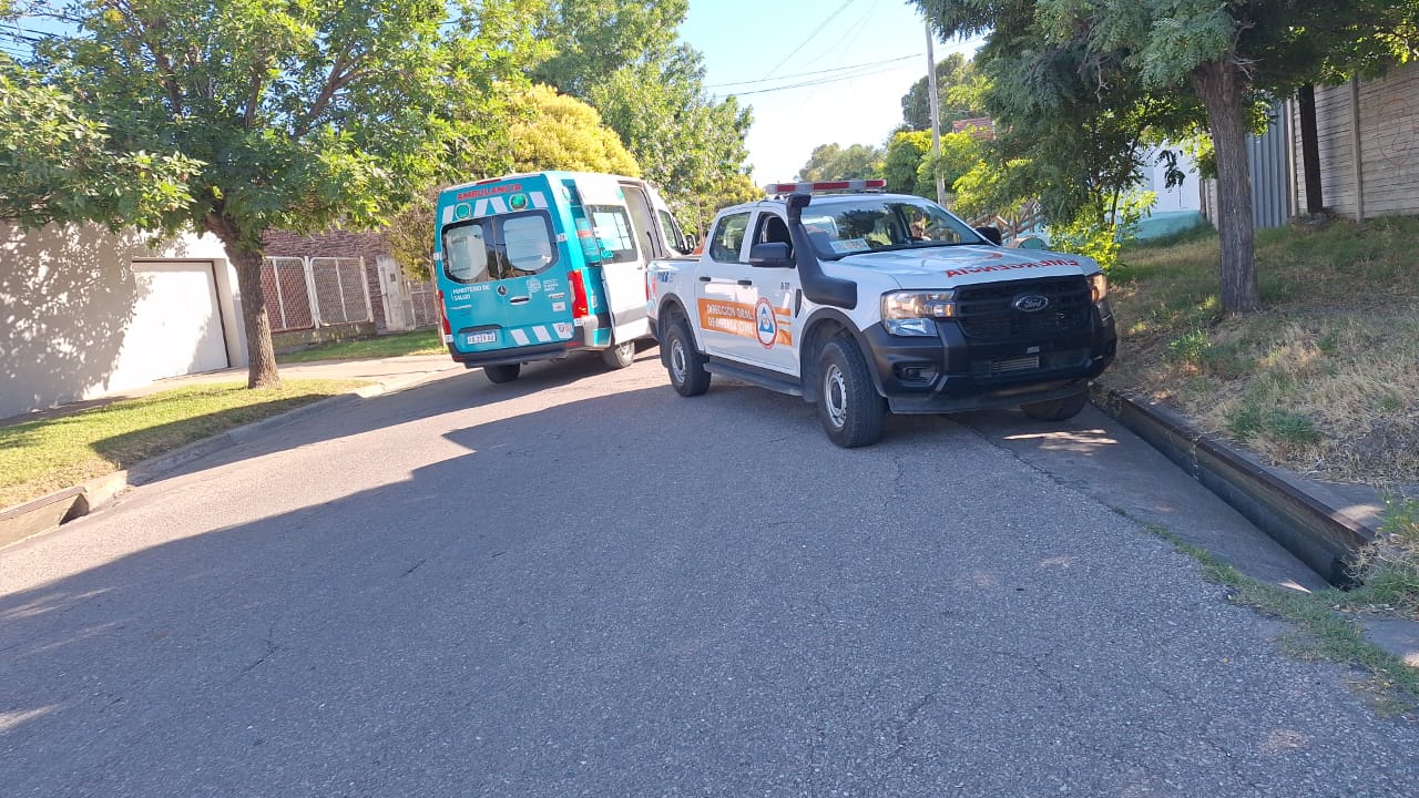 Accidente de moto en Cramer al 800: un herido y alcoholemia positiva