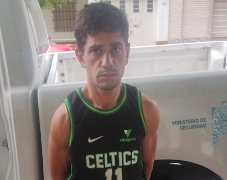 Detuvieron a un delincuente con amplio prontuario