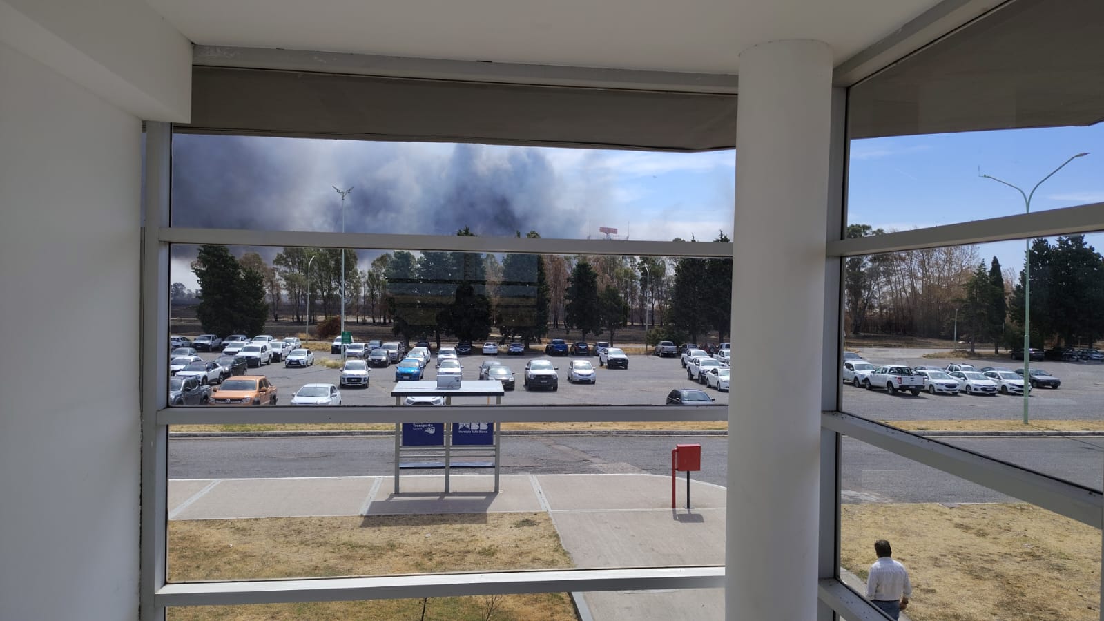 Importante incendio en cercanías de la Ruta 51