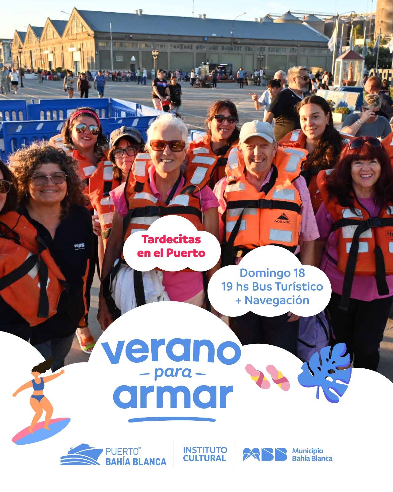 Verano para Armar: música, navegación y actividades para disfrutar este fin de semana en Bahía Blanca