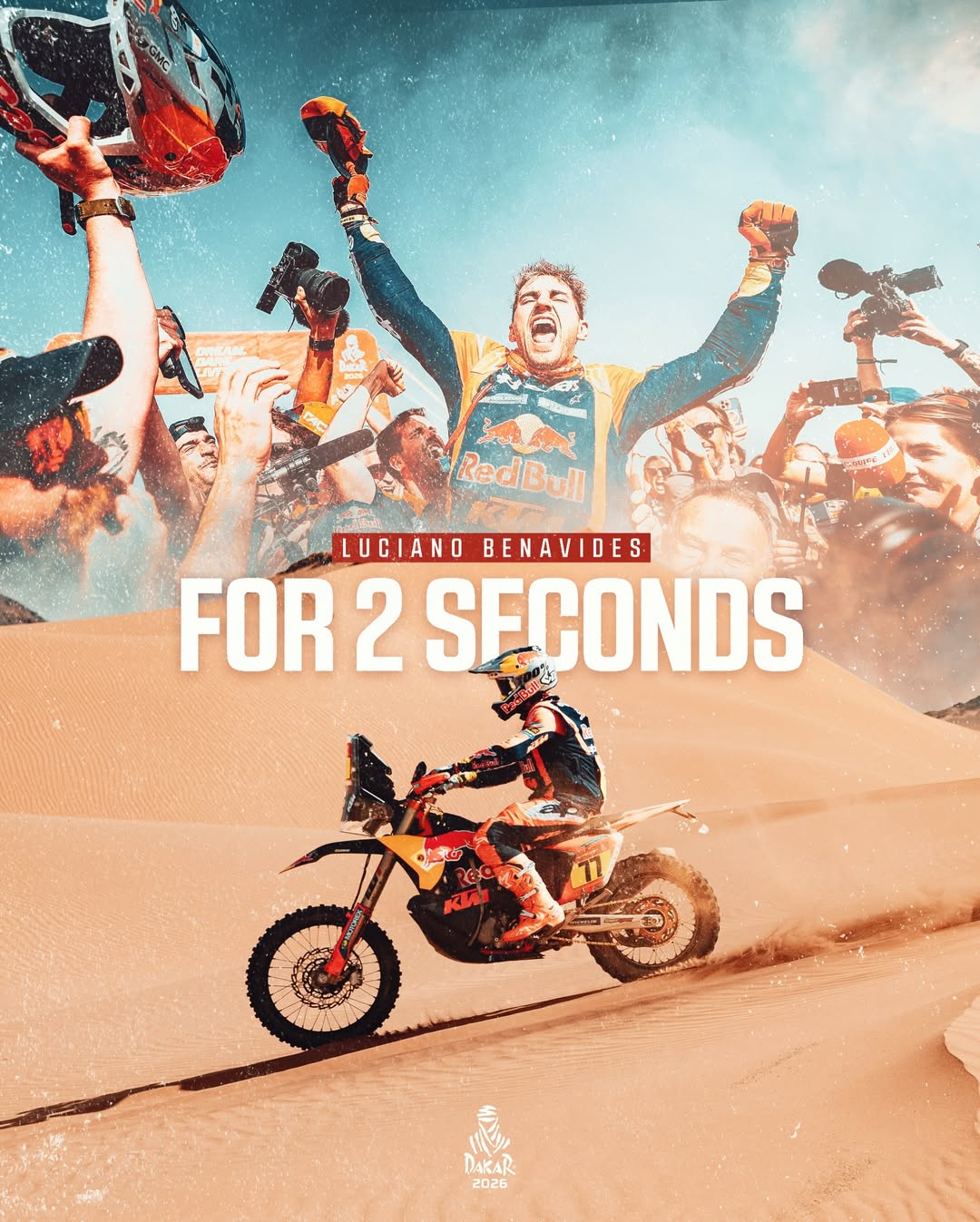 Histórico: Luciano Benavides ganó el Rally Dakar 2026 y se convirtió en el nuevo campeón de motos