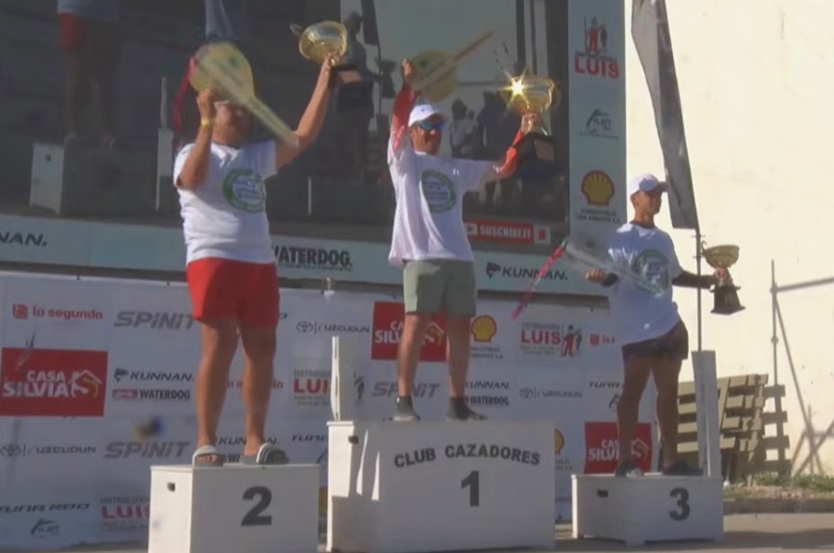 Un tresarroyense ganó el concurso de pesca de la Corvina Negra