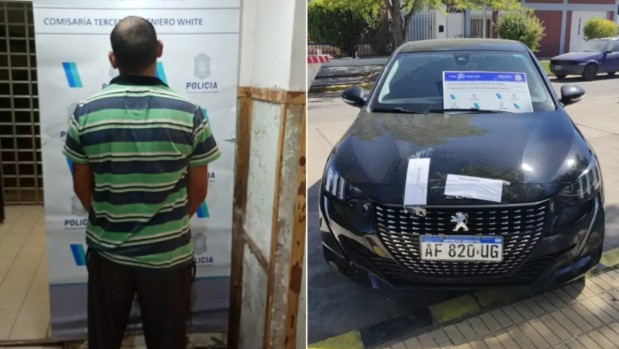 Detuvieron a un hombre que circulaba en un auto con documentación falsa