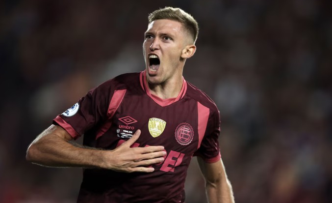 Lanús venció 1-0 a Flamengo por el duelo de ida de la Recopa Sudamericana