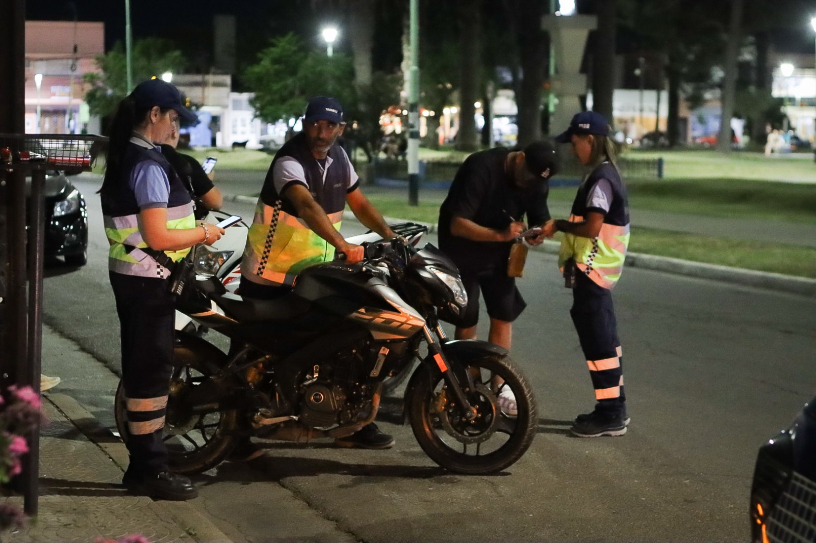 Operativos de tránsito en la ciudad