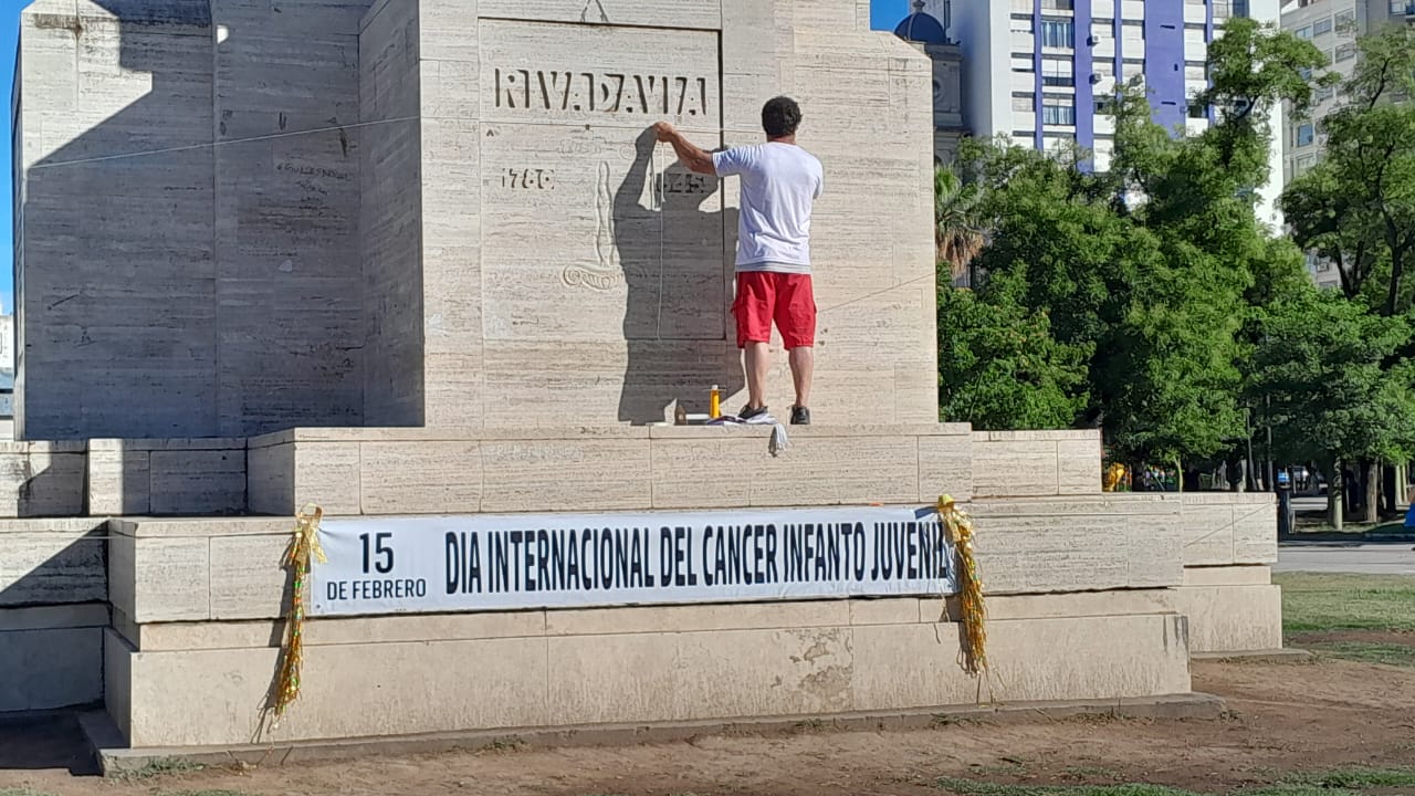 Día Internacional del Cáncer Infantil: Ayuda- Le realizará una jornada de concientización en la Plaza Rivadavia