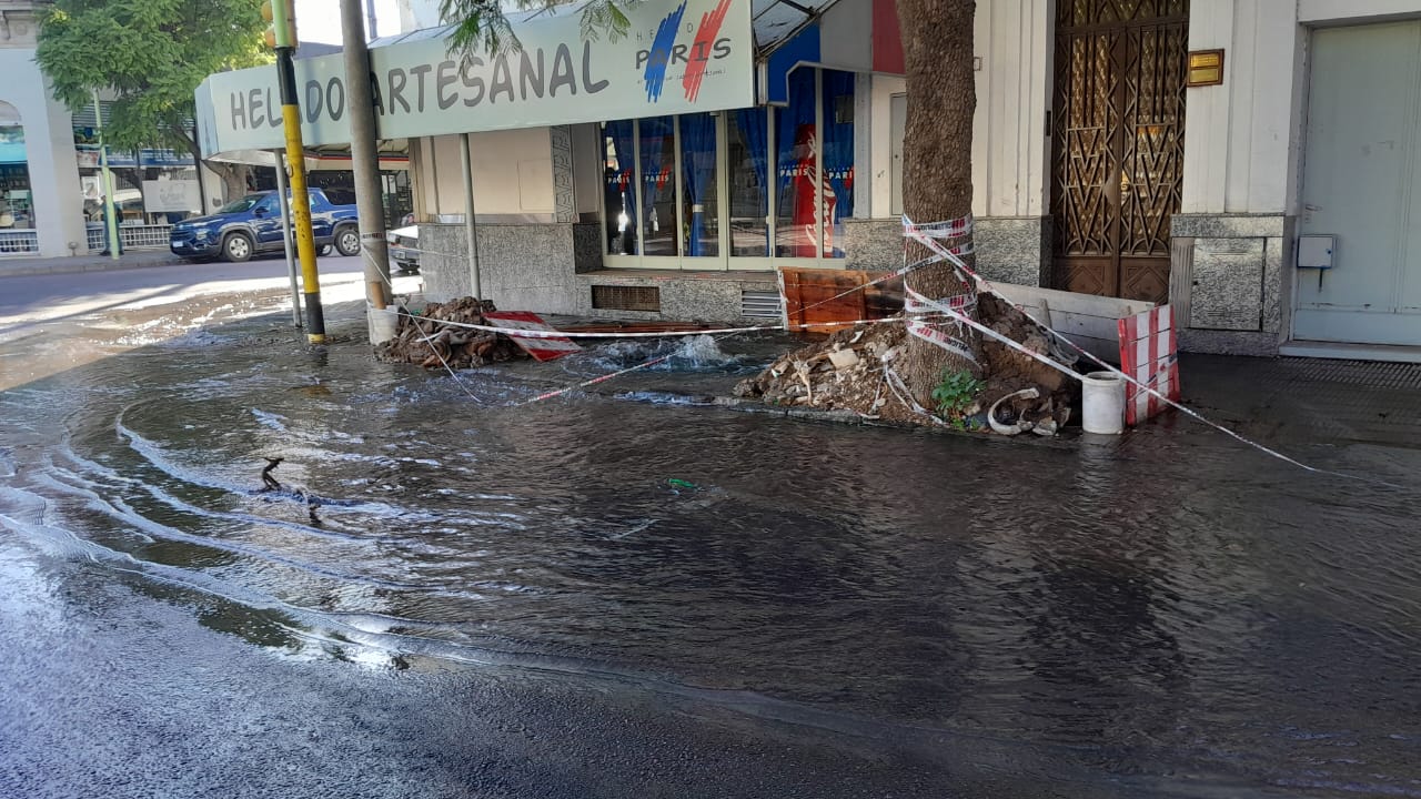 Importante pérdida de agua en Brown y Undiano