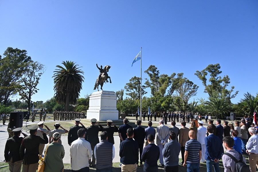 Acto por el 248° aniversario del natalicio del General José de San Martín
