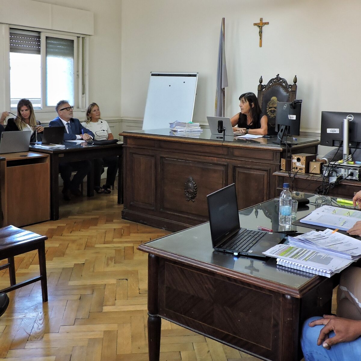 Pidieron penas para los responsables de una obra por las lesiones que sufrió un albañil