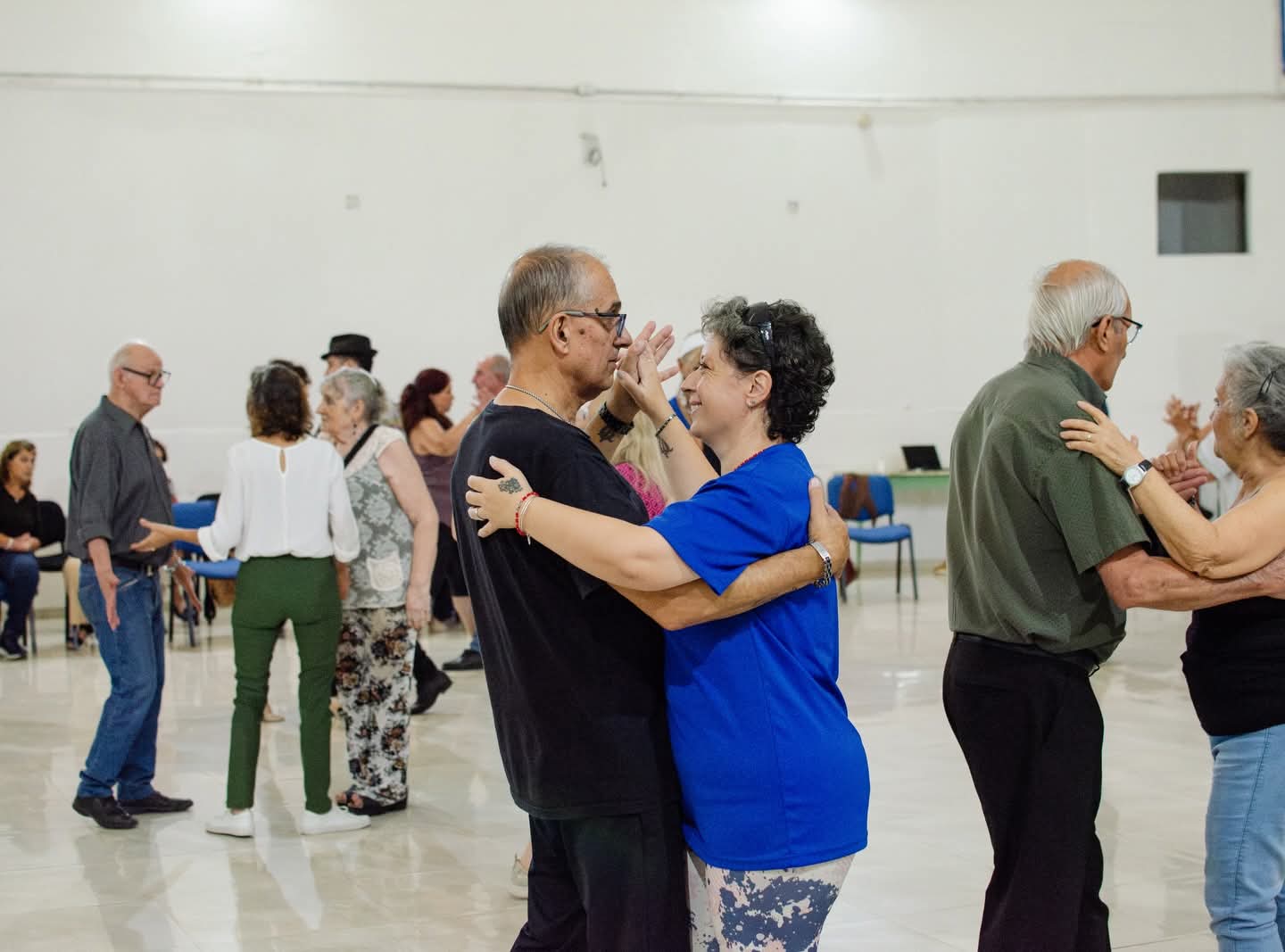 Gran participación en el taller de tango realizado en el Cultural Unión