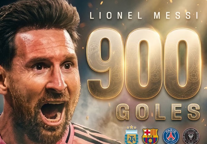 Lionel Messi agiganta su leyenda: el zurdazo con el que alcanzó el gol N° 900 de su carrera