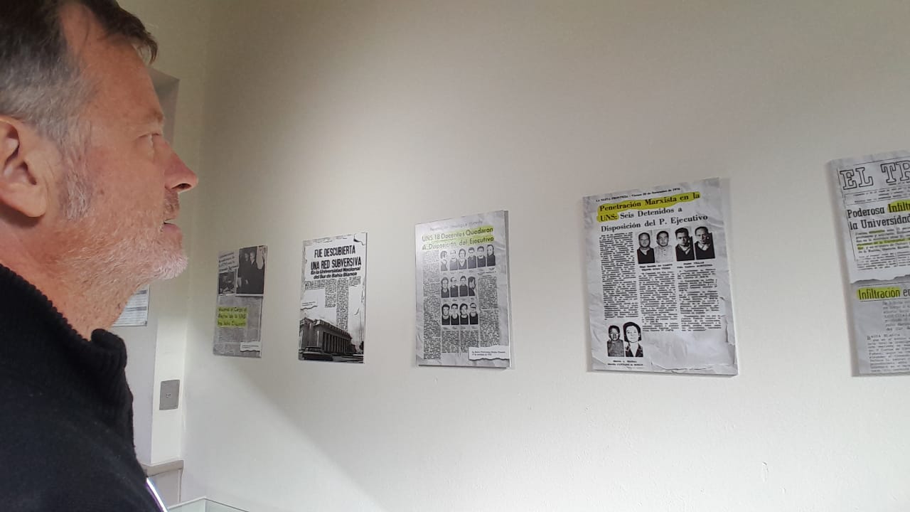Mañana se estrena la muestra, “A 50 años del golpe. La UNS durante la última dictadura militar”