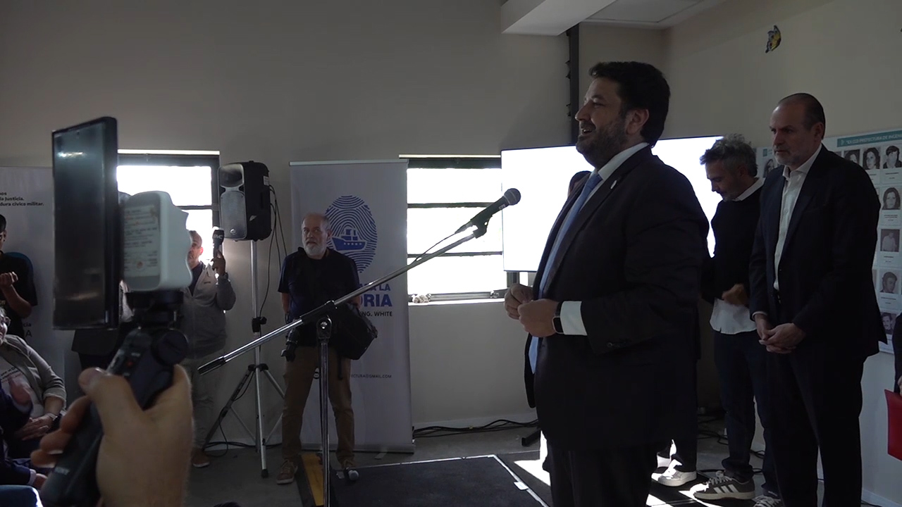 “En la Nación están gobernando negacionistas nosotros estamos abriendo un Espacio de Memoria”