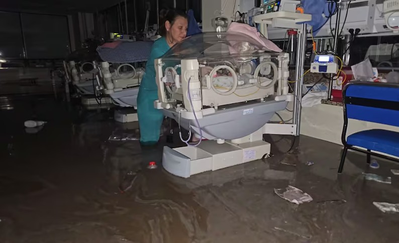 Hospital Penna: Inundación, trabajo en equipo y recuperación