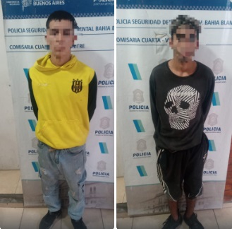 Dos aprehendidos por el robo a un kiosco