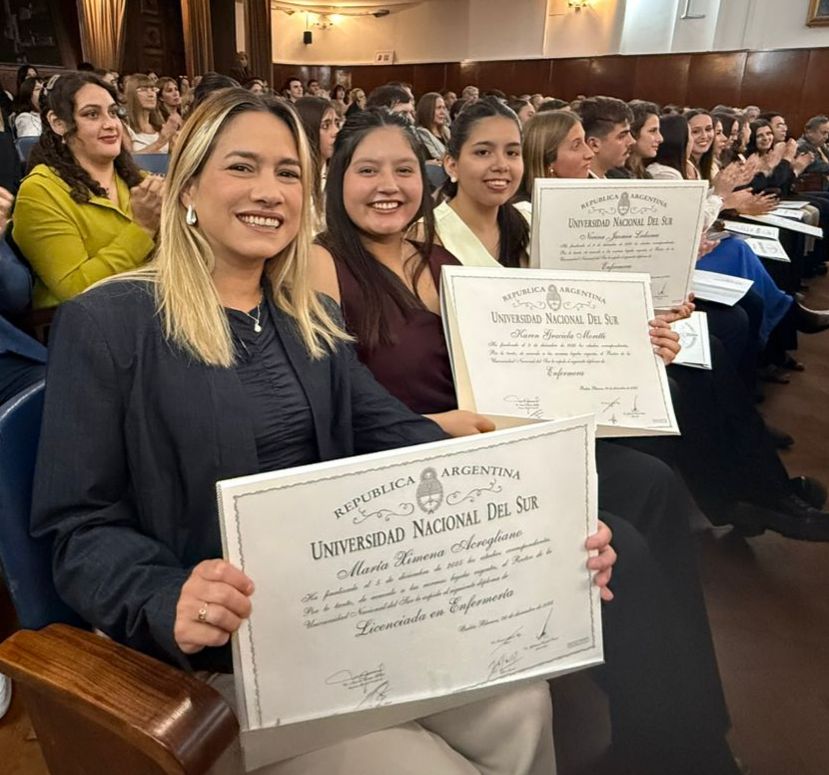 Recibirán sus títulos 184 nuevos profesionales