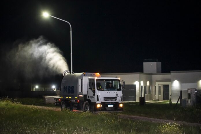 Plan municipal de fumigación: cronograma establecido hasta el 9 de abril