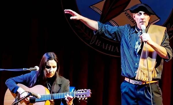 Taller de payada y espectáculo de payadores con ocho artistas