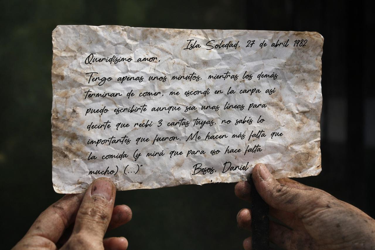 Malvinas: Presentan fragmentos de cartas de amor de la guerra
