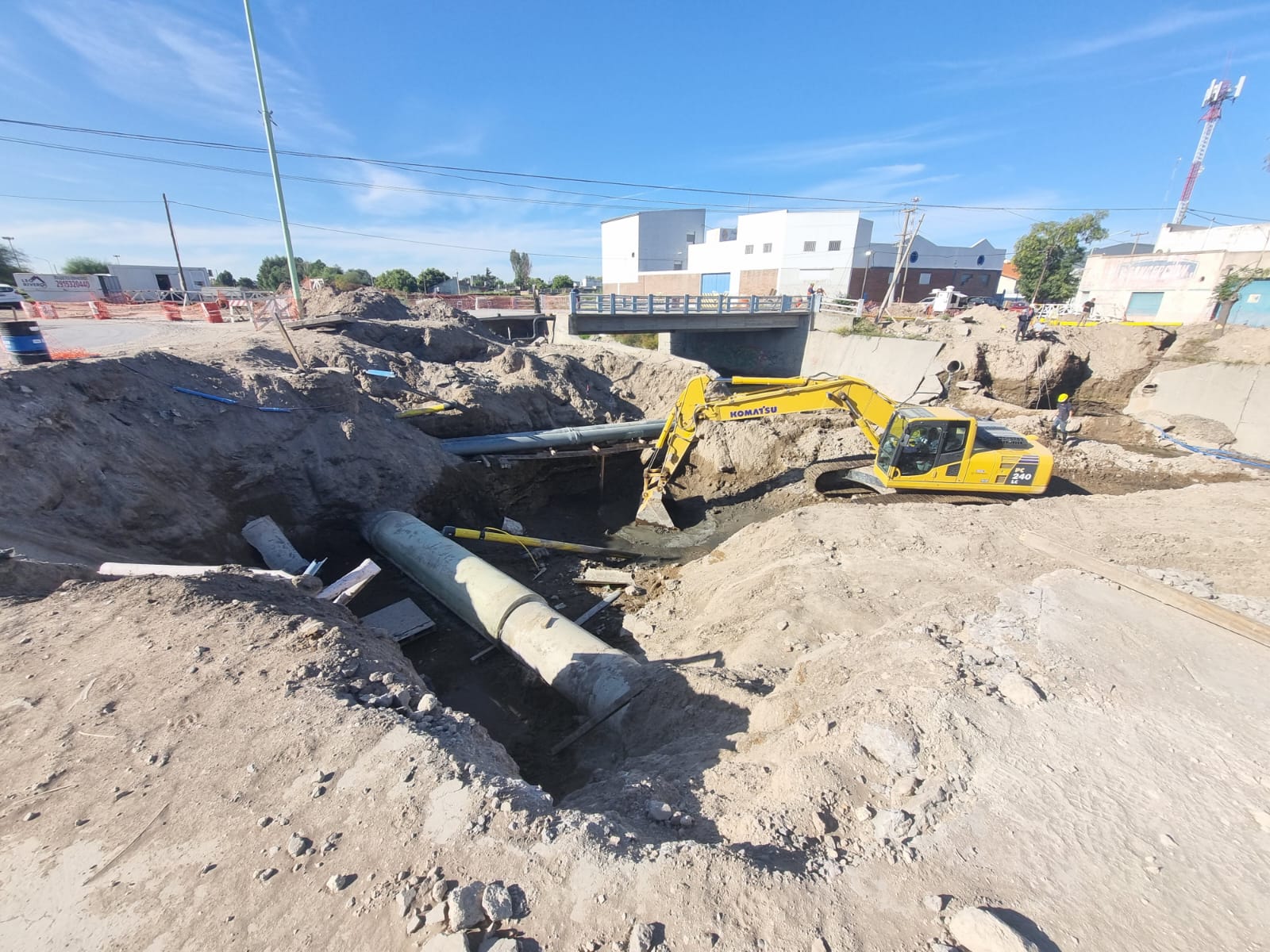 Avanza la construcción de los nuevos puentes del Canal Maldonado