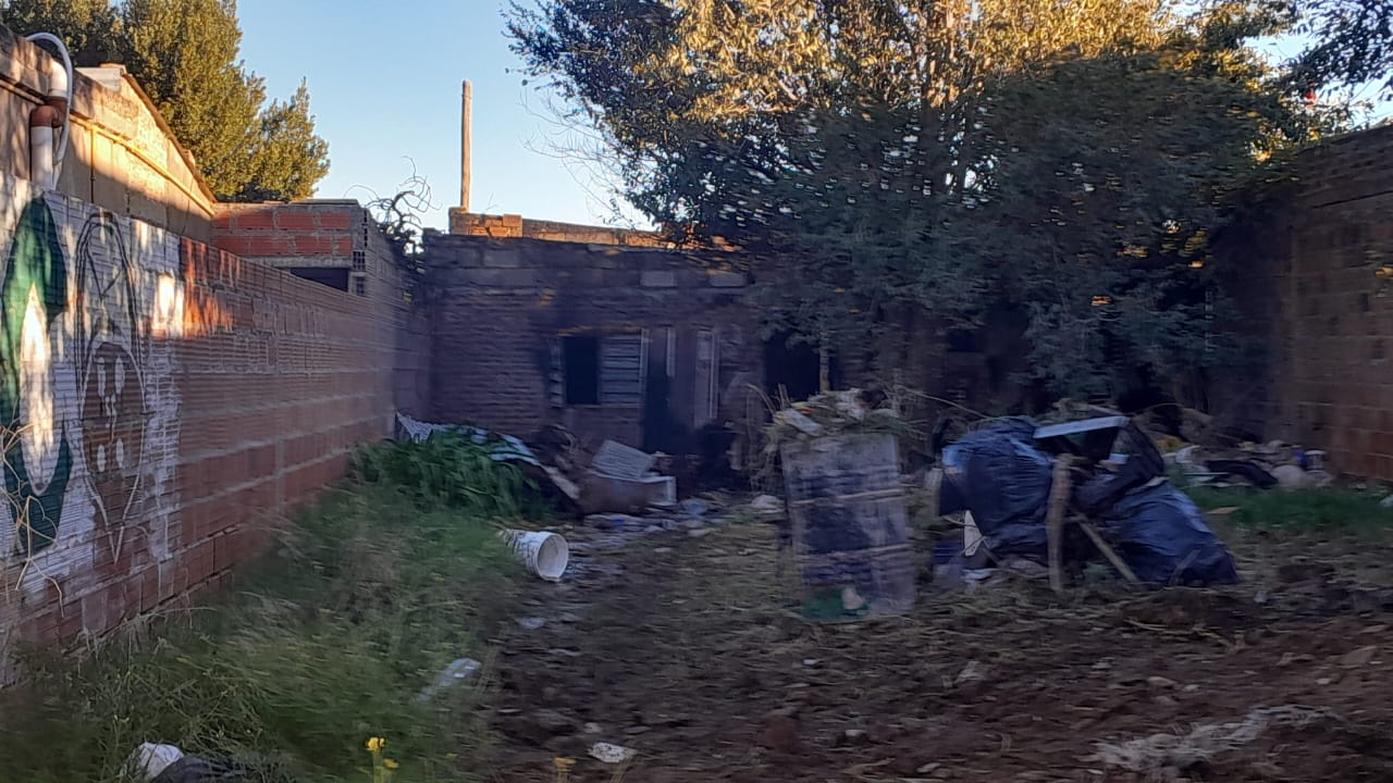 Incendio en una vivienda de Pablo Acosta al 800