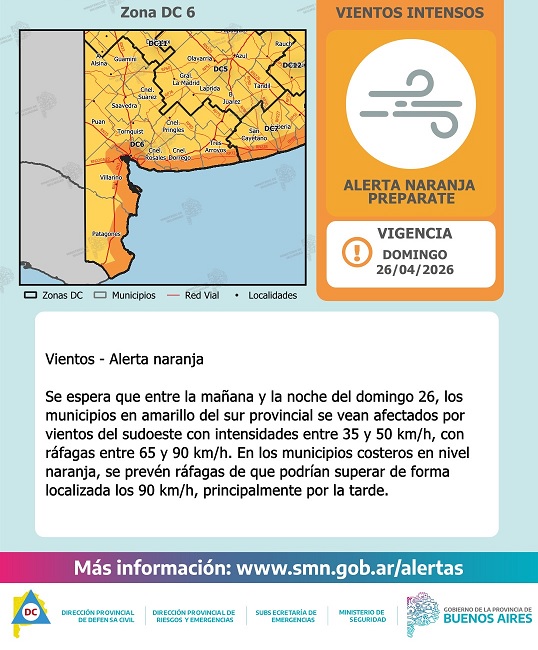 Coronel Rosales suspende actividades y transporte urbano por alerta meteorológica