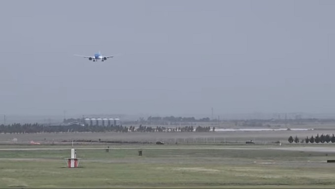 Exitoso aterrizaje en la Aeroestación Espora bajo condiciones desafiantes